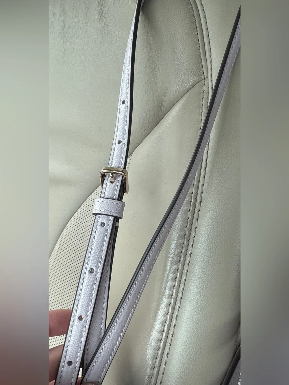 Kate Spade Sadie Saffiano Leather Lilac/Lavender Tassel Shoulder Bag - NWT!